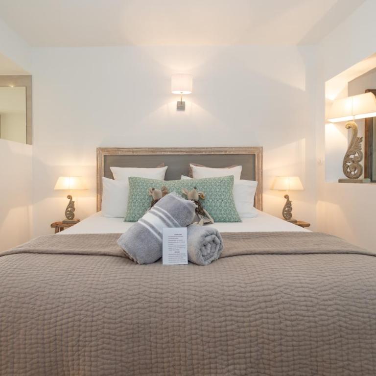 Hôtel Font Mourier - Chambre Double Prestige avec Baignoire et Douche - 7