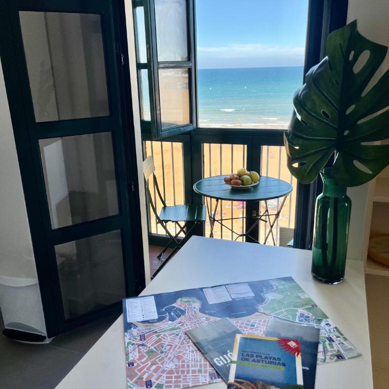 Ático primera línea Playa de San Lorenzo - Apartamento con vistas al mar - 20