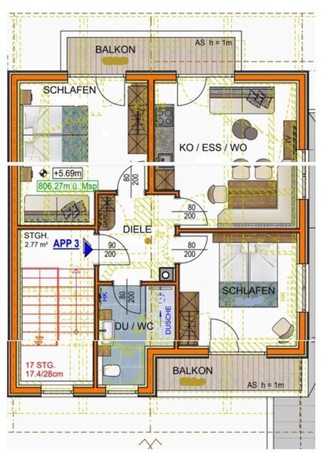 Appartement Ingrid - Apartment mit 2 Schlafzimmern - 18