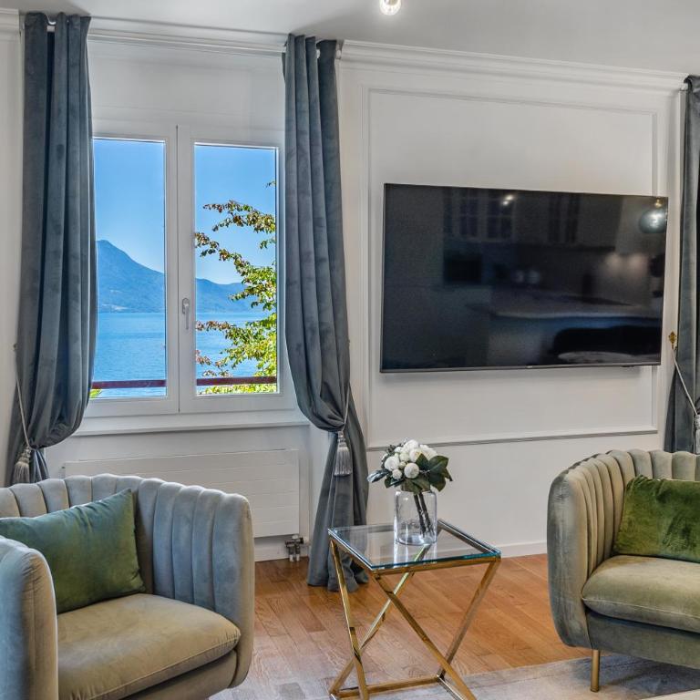 Soft Glam 1-bedroom appt - Lake & Mountain View - Apartment mit 1 Schlafzimmer - 7