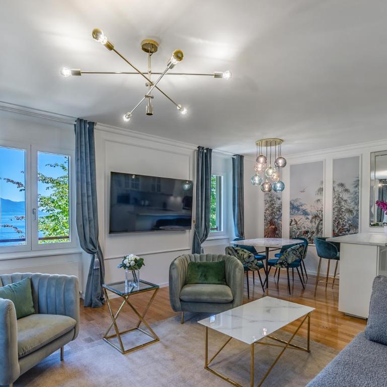 Soft Glam 1-bedroom appt - Lake & Mountain View - Apartment mit 1 Schlafzimmer - 1