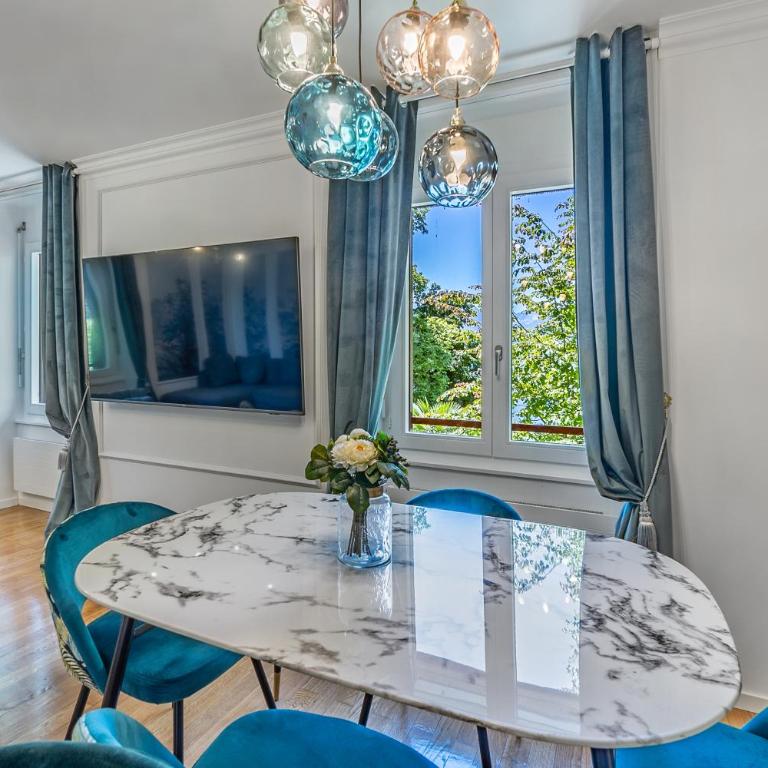 Soft Glam 1-bedroom appt - Lake & Mountain View - Apartment mit 1 Schlafzimmer - 5