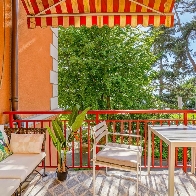 Tropical studio with a balcony - Lake View - Apartment mit 1 Schlafzimmer - 3