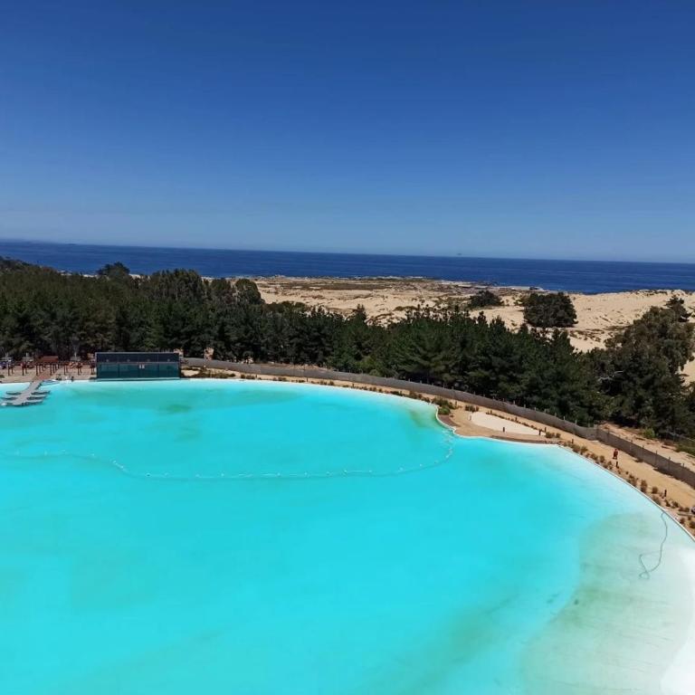 Departamento LagunaMar Las Cruces 3D2B Piscina y Estacionamiento kayak - Apartamento de 3 dormitorios - 6