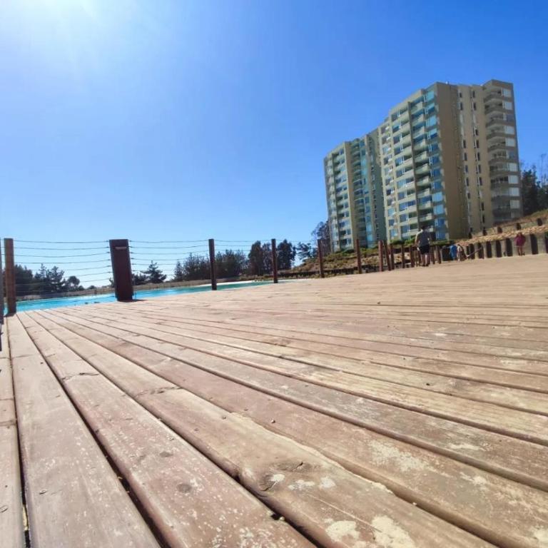 Departamento LagunaMar Las Cruces 3D2B Piscina y Estacionamiento kayak - Apartamento de 3 dormitorios - 8