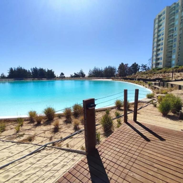 Departamento LagunaMar Las Cruces 3D2B Piscina y Estacionamiento kayak - Apartamento de 3 dormitorios - 16