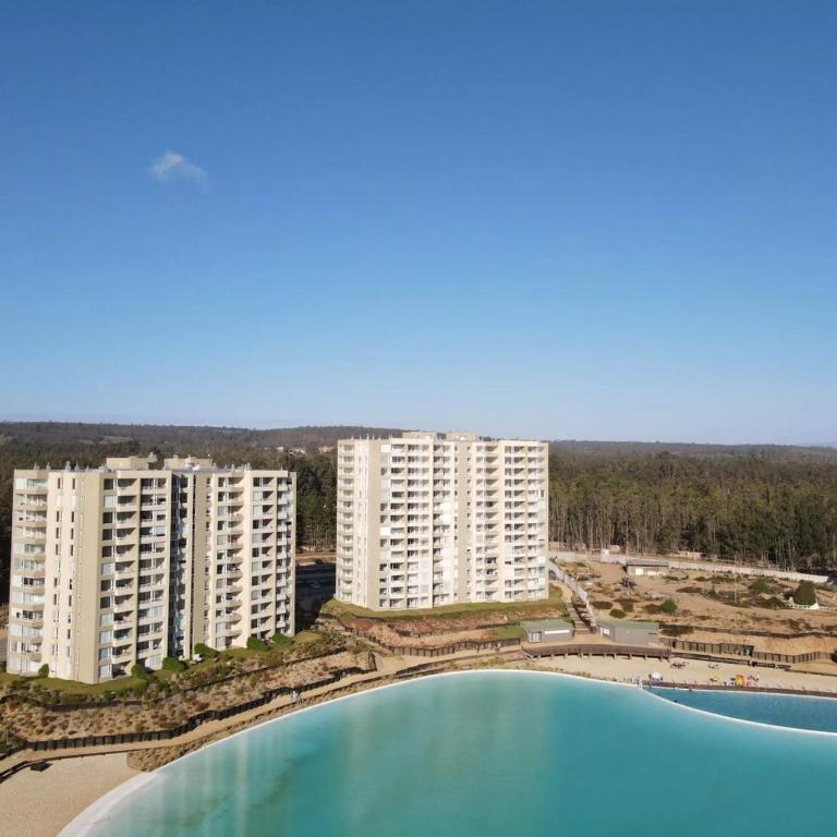 Departamento LagunaMar Las Cruces 3D2B Piscina y Estacionamiento kayak - Apartamento de 3 dormitorios - 23