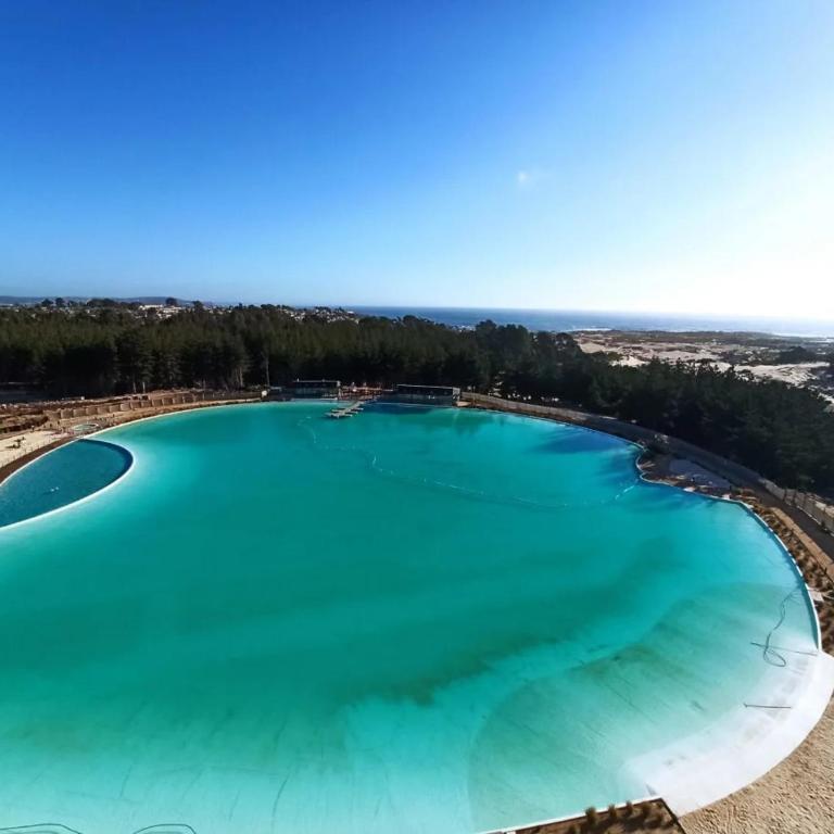 Departamento LagunaMar Las Cruces 3D2B Piscina y Estacionamiento kayak - Apartamento de 3 dormitorios - 24