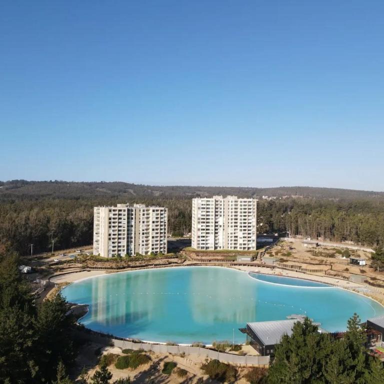 Departamento LagunaMar Las Cruces 3D2B Piscina y Estacionamiento kayak - Apartamento de 3 dormitorios - 31