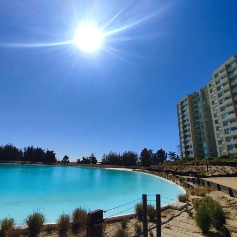 Departamento LagunaMar Las Cruces 3D2B Piscina y Estacionamiento kayak - Apartamento de 3 dormitorios - 34