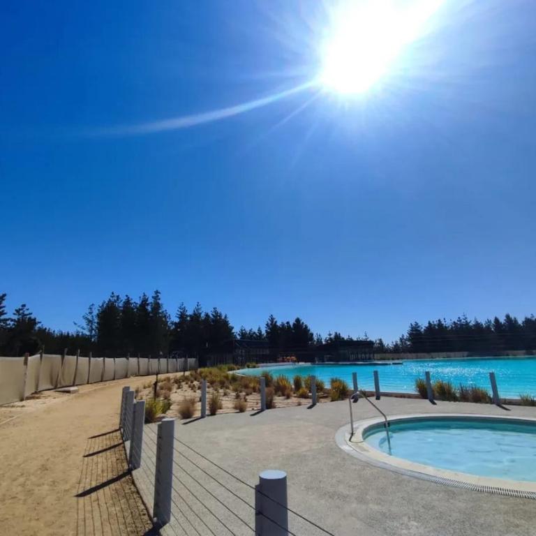 Departamento LagunaMar Las Cruces 3D2B Piscina y Estacionamiento kayak - Apartamento de 3 dormitorios - 36