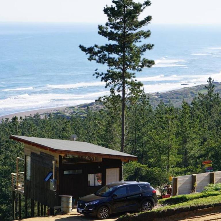 Tinyhouse Boyeruca Lodge. Maravillosas vistas de Bosque, Mar y Cielo - One-Bedroom House - 43