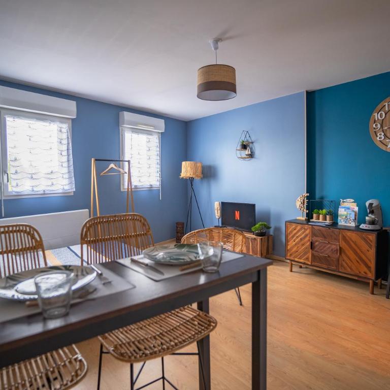L'Effet-Mer - Fonctionnel au Cœur de la Ville - Appartement - 5