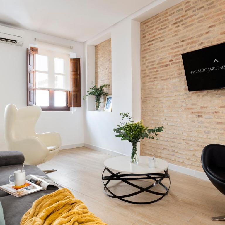 Palacio del siglo XVII frente a los Jardines de Murillo - Apartamento Deluxe - 8