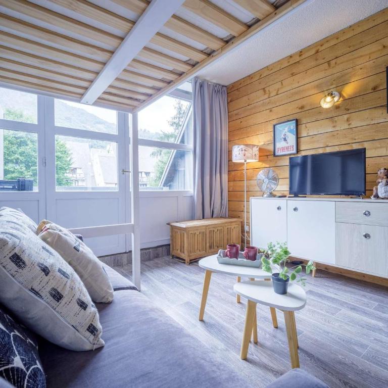 Charmant appart rénové 4 pers, sauna, piscine, proche thermes et télécabine - Saint-Lary Village - FR-1-296-435 - Studio - 3