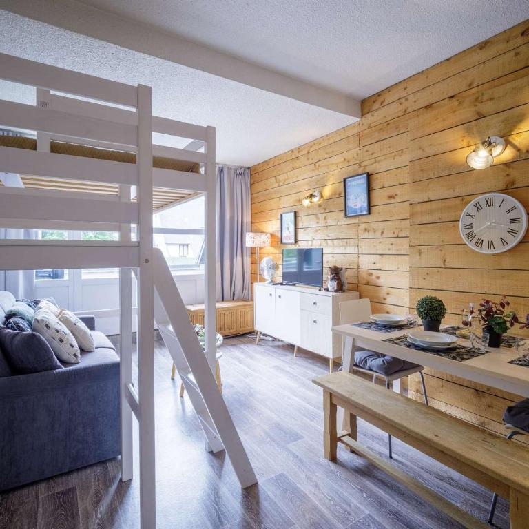 Charmant appart rénové 4 pers, sauna, piscine, proche thermes et télécabine - Saint-Lary Village - FR-1-296-435 - Studio - 4