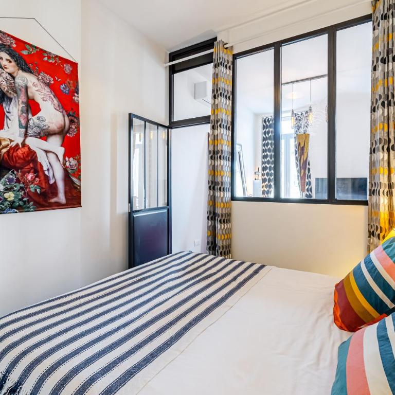 T2 Chic, Vue Vieux-Port et Notre Dame, Atypique, Calme, Clim, 48M2, Accès autonome avec code - Appartement - 3