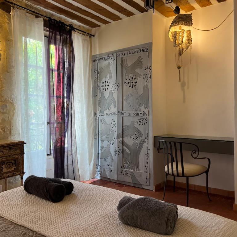 Le Regardeur - Chambre Double avec Salle de Bains Privative - 6