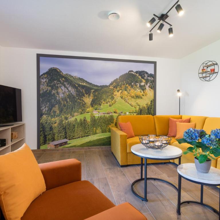 Ferienwohnungen Alpentraum - Oberstdorfer Berglodge - Apartment mit 2 Schlafzimmern - 4