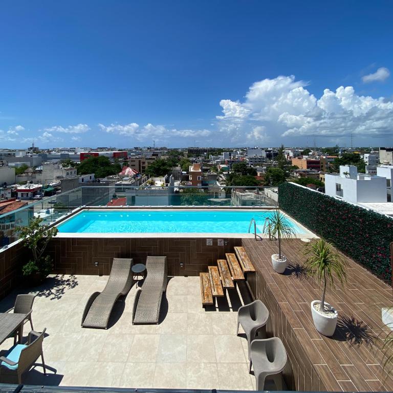 Studios with roofpool in Vanessa 24 - Estudio con terraza - 2