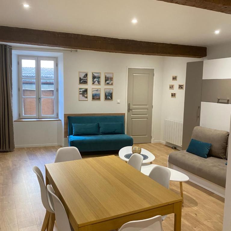 Le cocon blanc: T2 centre Ax neuf et équipé 8 pers - Appartement 1 Chambre - 4
