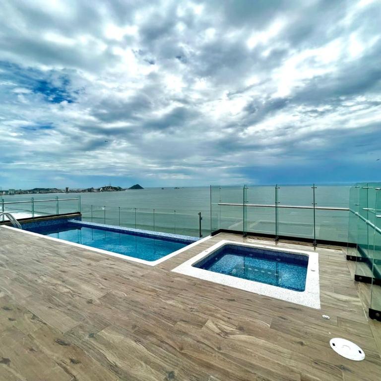 Catania Malecón 1101 Vista Panorámica al Mar - Two-Bedroom Apartment - 31
