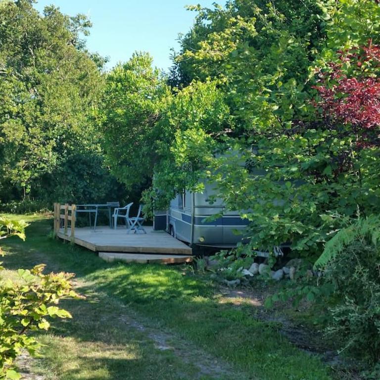 L'Hermitage au sein d'un jardin forêt près de l'océan - Caravane - 37