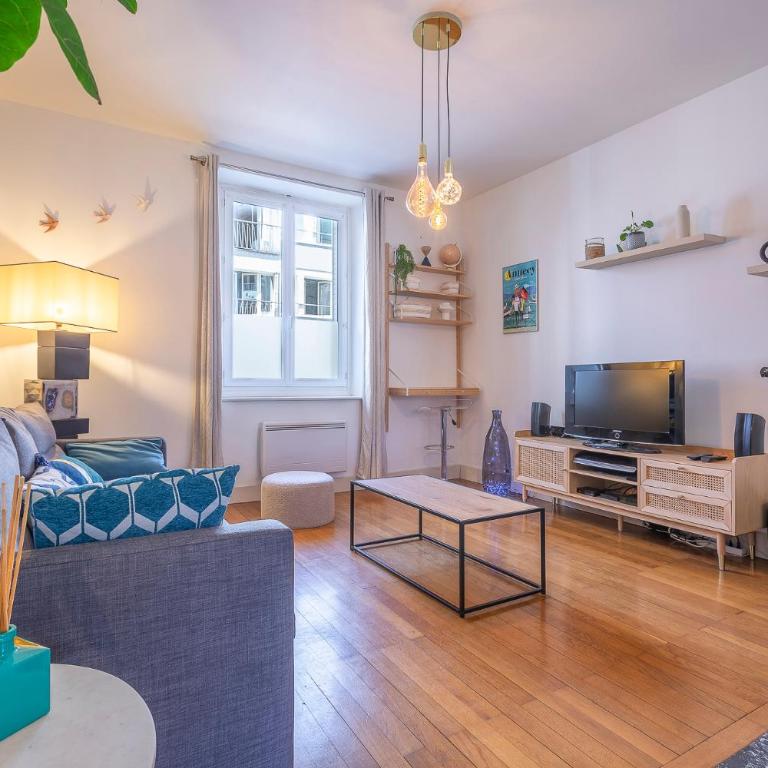 Apt 2-4 pers, charme de l'ancien, calme, vélos, Annecy centre - Apartment mit 1 Schlafzimmer - 1