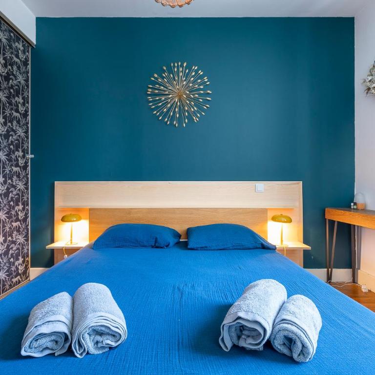 Apt 2-4 pers, charme de l'ancien, calme, vélos, Annecy centre - Apartment mit 1 Schlafzimmer - 11