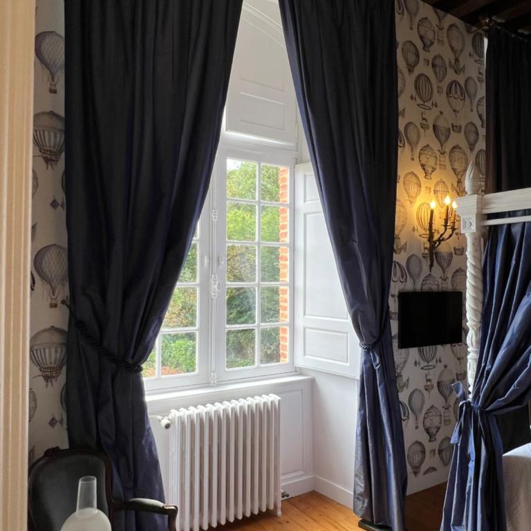 24H LE MANS Château de Lauresse chambres d'hôtes Luxe, avec services - Chambre Double avec Salle de Bains Privative - 5