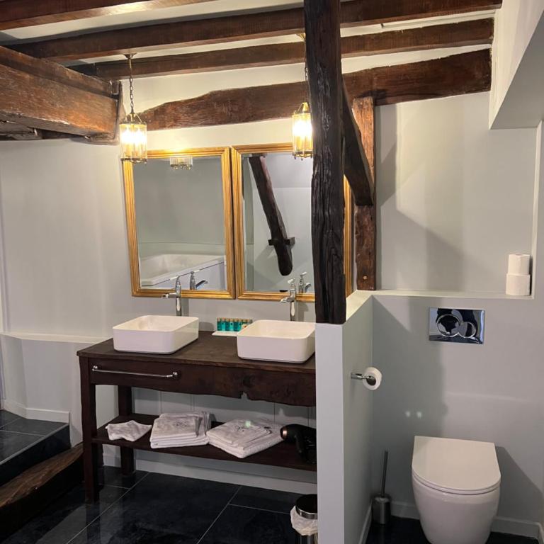 24H LE MANS Château de Lauresse chambres d'hôtes Luxe, avec services - Chambre Double avec Salle de Bains Privative - 8