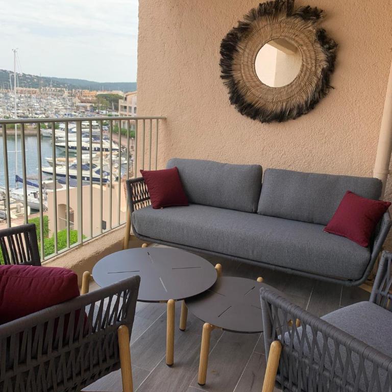 Mon Ecrin sur la marina du Golfe de St Tropez - Apartment mit 2 Schlafzimmern - 2