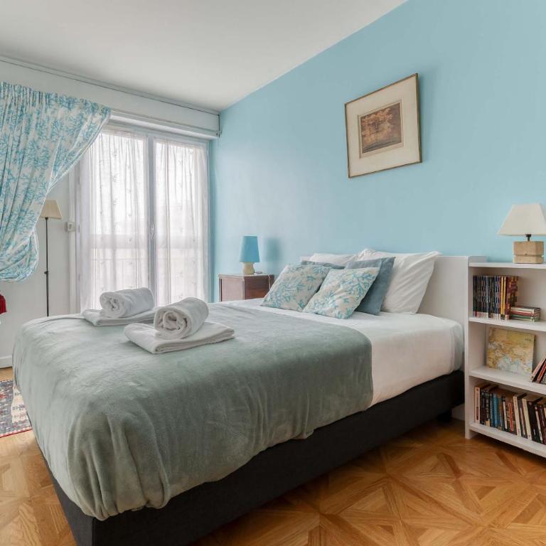 Large and Bright 2 Bdrs Flat with View - Paris 20 - Appartement 2 Chambres - 7