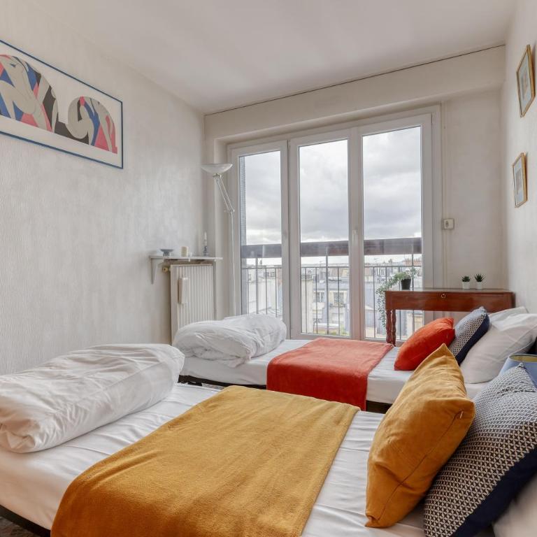 Large and Bright 2 Bdrs Flat with View - Paris 20 - Appartement 2 Chambres - 10