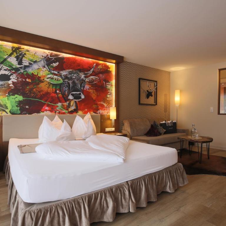 Alpen-Herz Romantik & Spa - Adults Only - Chambre Double - 9