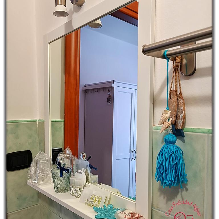 Casa Felicidad Alguer - King Room with Balcony - 8