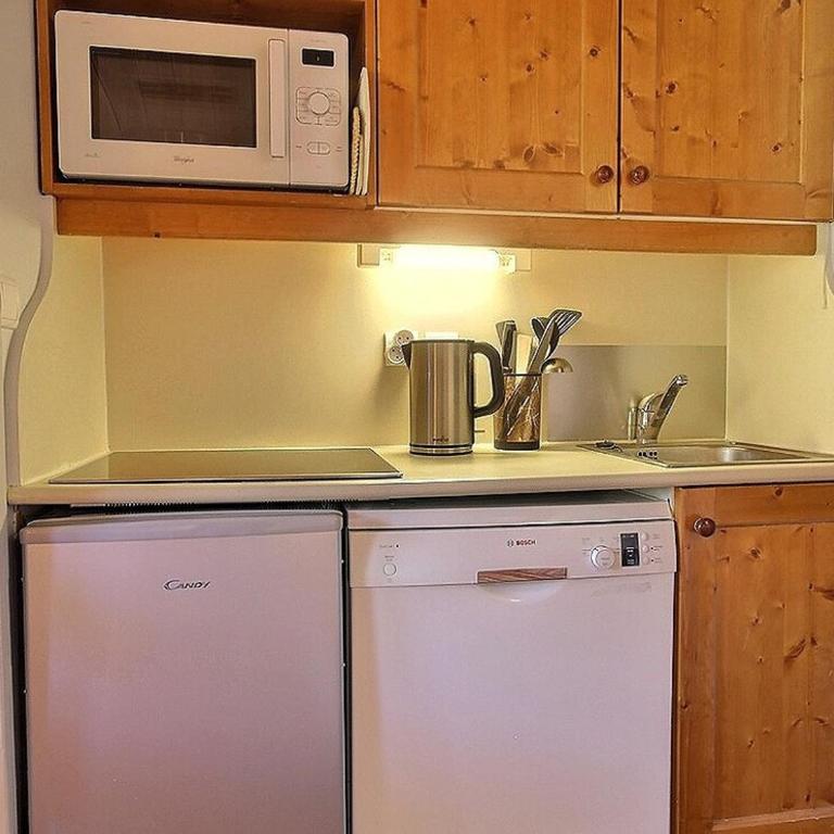 Appartement sud au pied des pistes, 5 pers., balcon - FR-1-455-7 - Appartement (5 Adultes) - 5