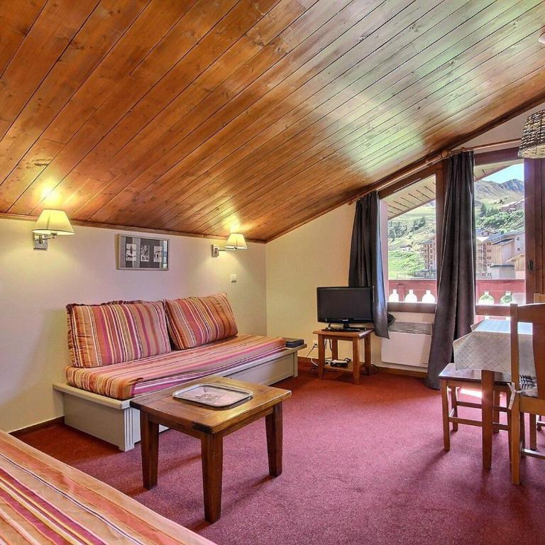 Appartement sud au pied des pistes, 5 pers., balcon - FR-1-455-7 - Appartement (5 Adultes) - 1