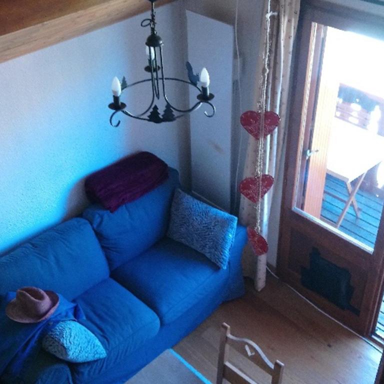 Studio cabine + mezzanine pour 4, balcon et vue Ouest à Valloire - FR-1-263-485 - Studio - 3