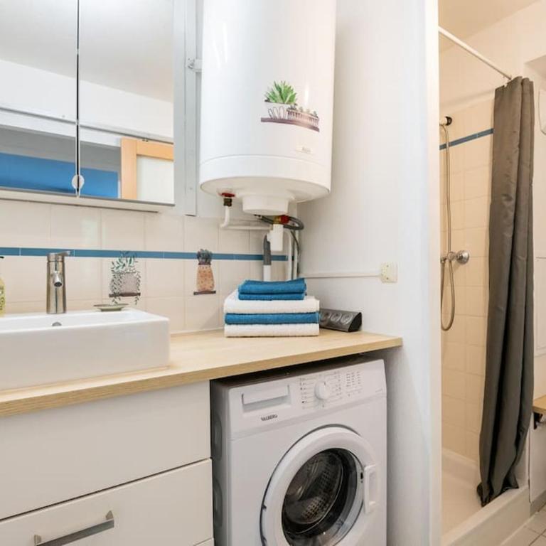 Studios avec parking, clim, balcon, proche tram - Monolocale con Vista Giardino - 14