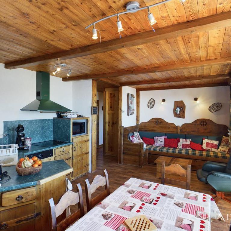 Charmant 2P+C en Centre Station, Balcon Sud, Parking, Près Remontées et Garderie - FR-1-398-649 - Apartment - 1