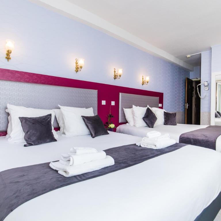 HOTEL DE PARIS MONTPARNASSE - Chambre Quadruple - Vue sur Jardin - 1