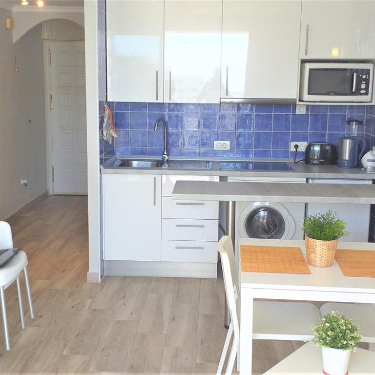 apartment with a large south-facing balcony, sea view and WIFI in Las Americas center - Apartamento de 1 dormitorio - 3