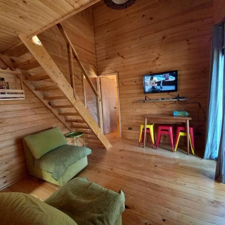 Hermosa cabaña con vista al lago Vichuquén - Three-Bedroom House - 11