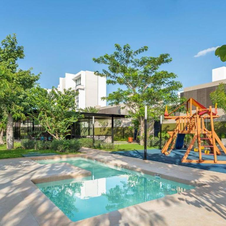 Casa nueva con terraza y alberca en Temozón Norte - Apartment - 26