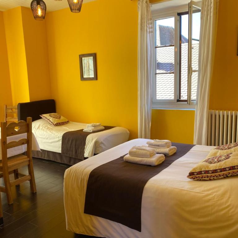 Hôtel du Château - Chambre Triple - 2
