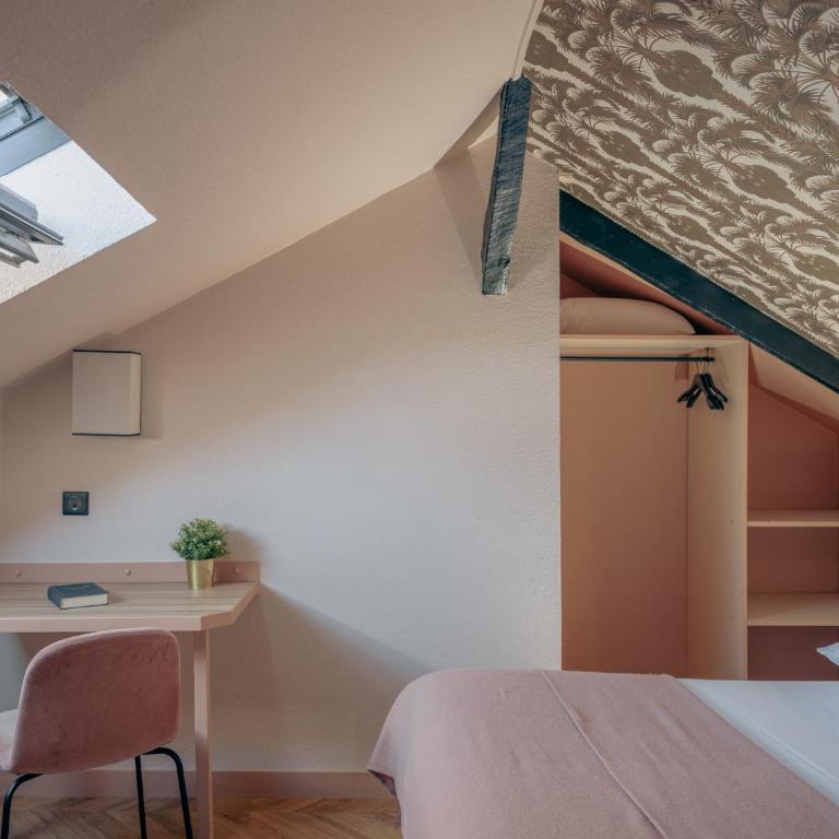 Hôtel Lanjuinais - Chambre Double Mansardée - 3