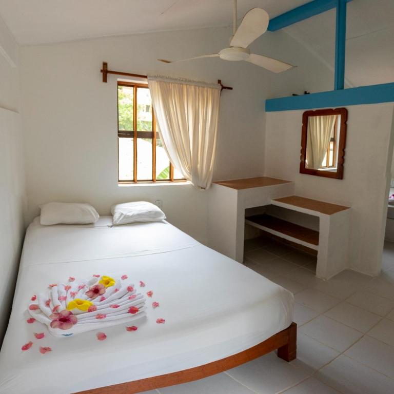 Hotel y Bungalows Acuario - Habitación Doble - 2 camas - 4