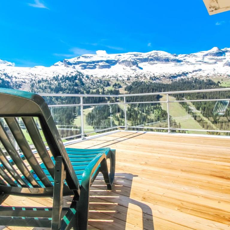 Penthouse 3-bedroom apartment, mountain views, large terrasse, piste access - Appartement 3 Chambres - 8