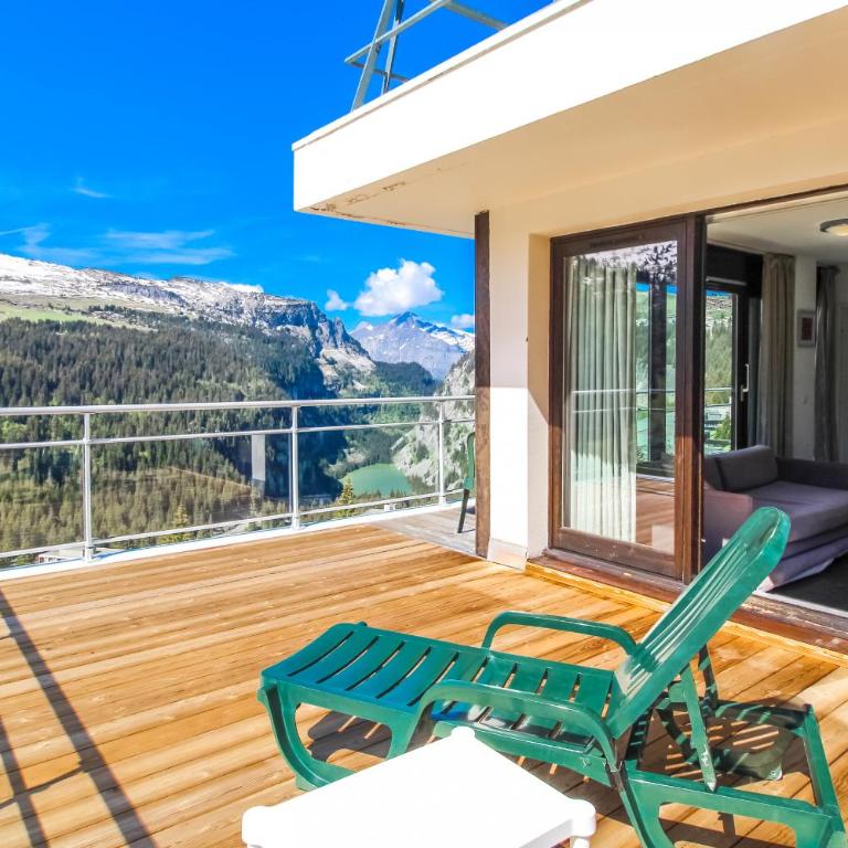 Penthouse 3-bedroom apartment, mountain views, large terrasse, piste access - Appartement 3 Chambres - 1
